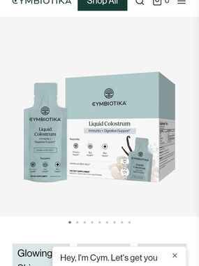 Liquid Colostrum Packets - Light Seafoam Blue Pack